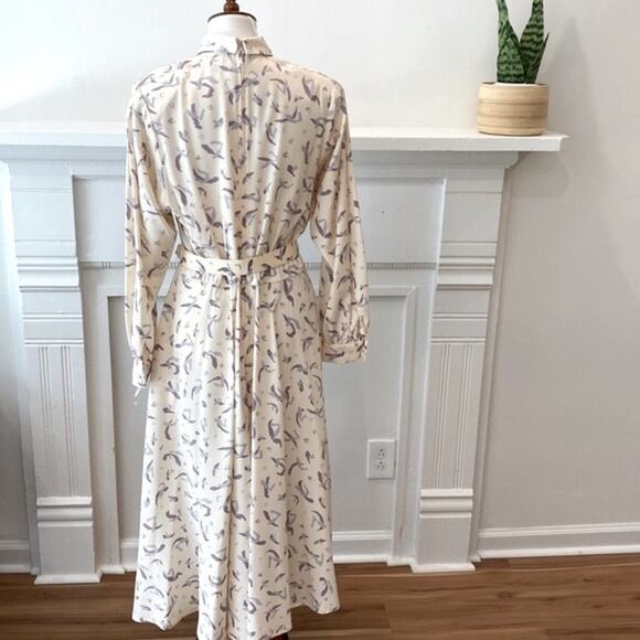 Vintage Dress 14 90s 80s Cottagecore Secretary Preppy Retro office RK Originals - Picture 13 of 17